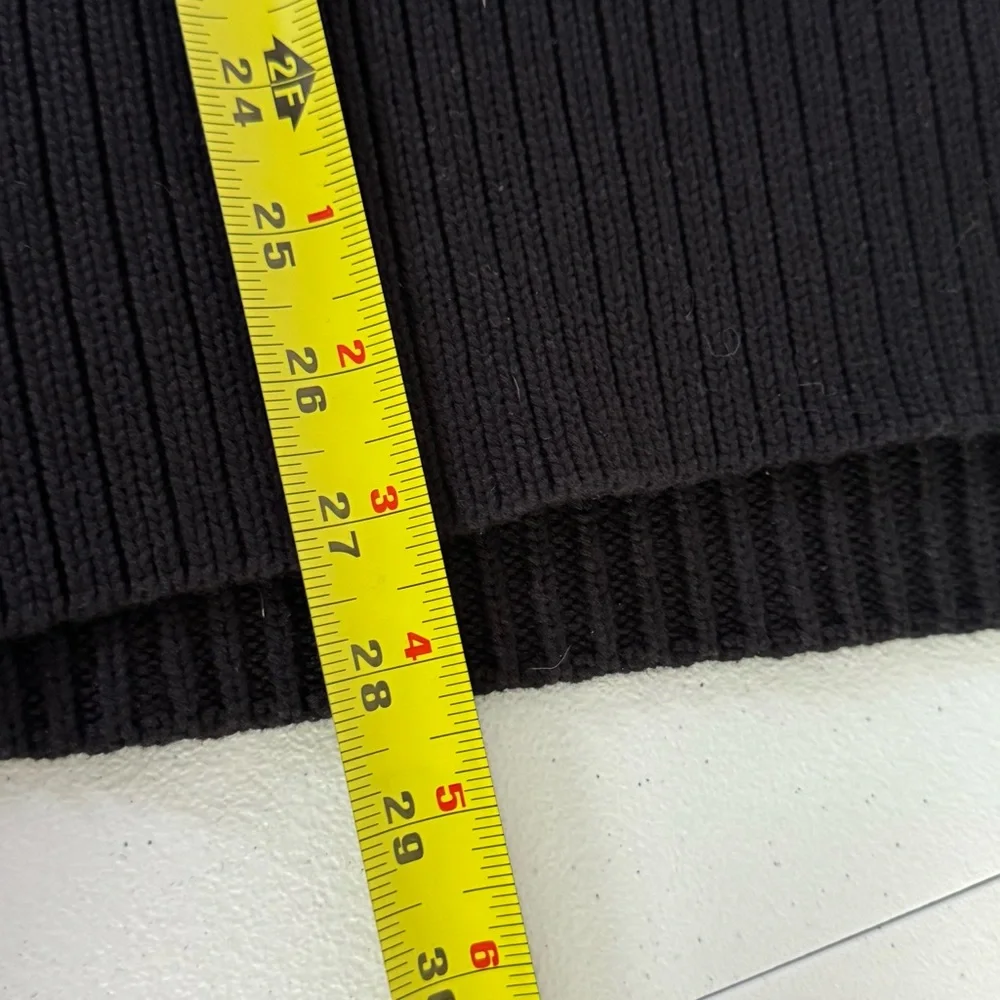 T by Alexander Wang Black Hooded Sweater Size M Oversize